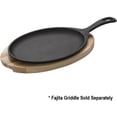 thumbnail image 4 of Soro Essentials- Oval Shape Wooden Fajita Underliner- Fajita Sizzle Griddle Wooden Base Fits 7" x 9.25" Fajita Pan Grill Fajita Food Server Barbeque Party Restaurant Catering Service Home Restaurant, 4 of 6