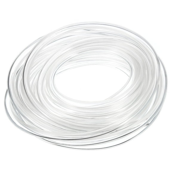 Tubing, 3.5mm ID x 4.5mm OD - 13 Feet Long Clear Vinyl Water Pipe, Lightweight Plastic Flexible