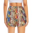 thumbnail image 2 of Lsque Funny Dogs Family Printed Women's Running Shorts with Liner Pockets,Elastic Quick Dry Workout Athletic Gym Yoga Shorts,Womens High Waist Shorts-XX-Large, 2 of 9