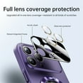 thumbnail image 4 of Allytechgroup Magnetic Compatible with iPhone 13 Case with Full Lens Coverage Protection, Built-in kiackstand Compatible with Magsafe Shockproof Protective Back Cover for iPhone 13, Darkpurple, 4 of 6
