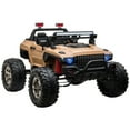 thumbnail image 1 of Aosom Ride On Car Off Road Truck SUV 12 V Electric Battery Powered with Remote Control and MP3, Adjustable Speed, Yellow, 1 of 8