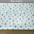 thumbnail image 6 of Ambesonne Blue Place Mats Set of 4, Watercolor Raindrops, Standard Size, Blue White, 6 of 6