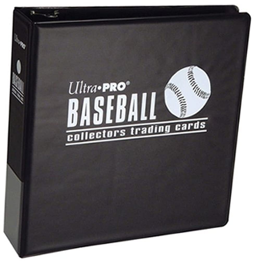Baseball Card Binder Ultra Pro 3" 3-Ring Binder - Basketball Card Storage  Album, Holds 300+ Pages, Black Basketball Card Binder