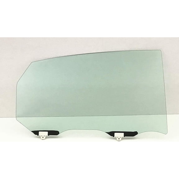 Passenger Right Side Rear Door Window Door Glass Compatible with Nissan Sentra 4 Door Sedan 2013-2019 Models