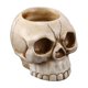 thumbnail image 2 of Adorno de candelabro de calavera de Halloween Fiudx esqueleto fantasma decoración de entrada, 2 of 5