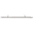 thumbnail image 3 of Decor Avenue Clear Acrylic Double Window Curtain Rod Set, 48 to 86-inch, Satin Nickle, 3 of 3