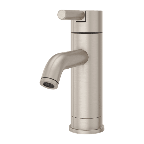 Pfister Contempra Duschvorhang – 1-Griff, Gebürstetes Nickel, 1,8 GPM, Regenstrahl