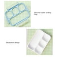 thumbnail image 5 of ROLKFUK Leakproof Bento Box 1000ml, Microwave Safe Lunch Box with Multi Compartments, Food Grade Plastic Reusable Lunch Container for ki-ds Adults, Sch-ool Work (Blue), 5 of 6