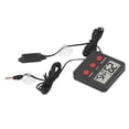 thumbnail image 1 of Temperature and Humidity Meter, -10-50 degrees Celsius  Indoor -50-70 degrees Celsius  Outdoor Multifunctional Digital Temperature Monitor High Sensitivity  for Reptile Water Tank, 1 of 7