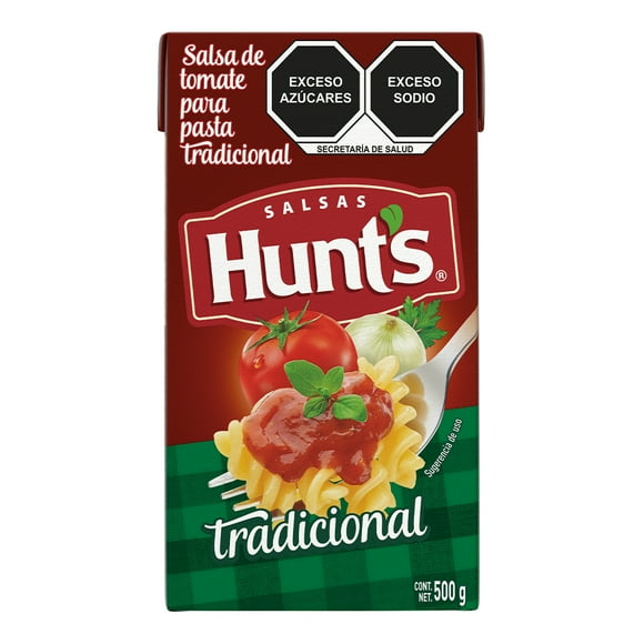 Salsa de tomate para pasta Hunts tradicional 500 g