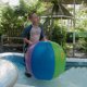 thumbnail image 3 of Bola de Globo Inflable ANGGREK Rociador de Agua para Niños Arcoíris 70 cm, 3 of 7