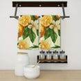thumbnail image 2 of Eveokoki 2 Pcs Kitchen Towels Lemons Kitchen Dish Towels Kitchen Dish Cloths Fast Drying Kitchen Rug Kitchen Decor for Home Cleaning Cooking Baking, 16 x 24 Inch, 2 of 5