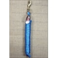 thumbnail image 2 of Hurricane Blue Weaver Tack Horse Poly Lead Rope W/ Solid Brass 225 Snap, 2 of 5