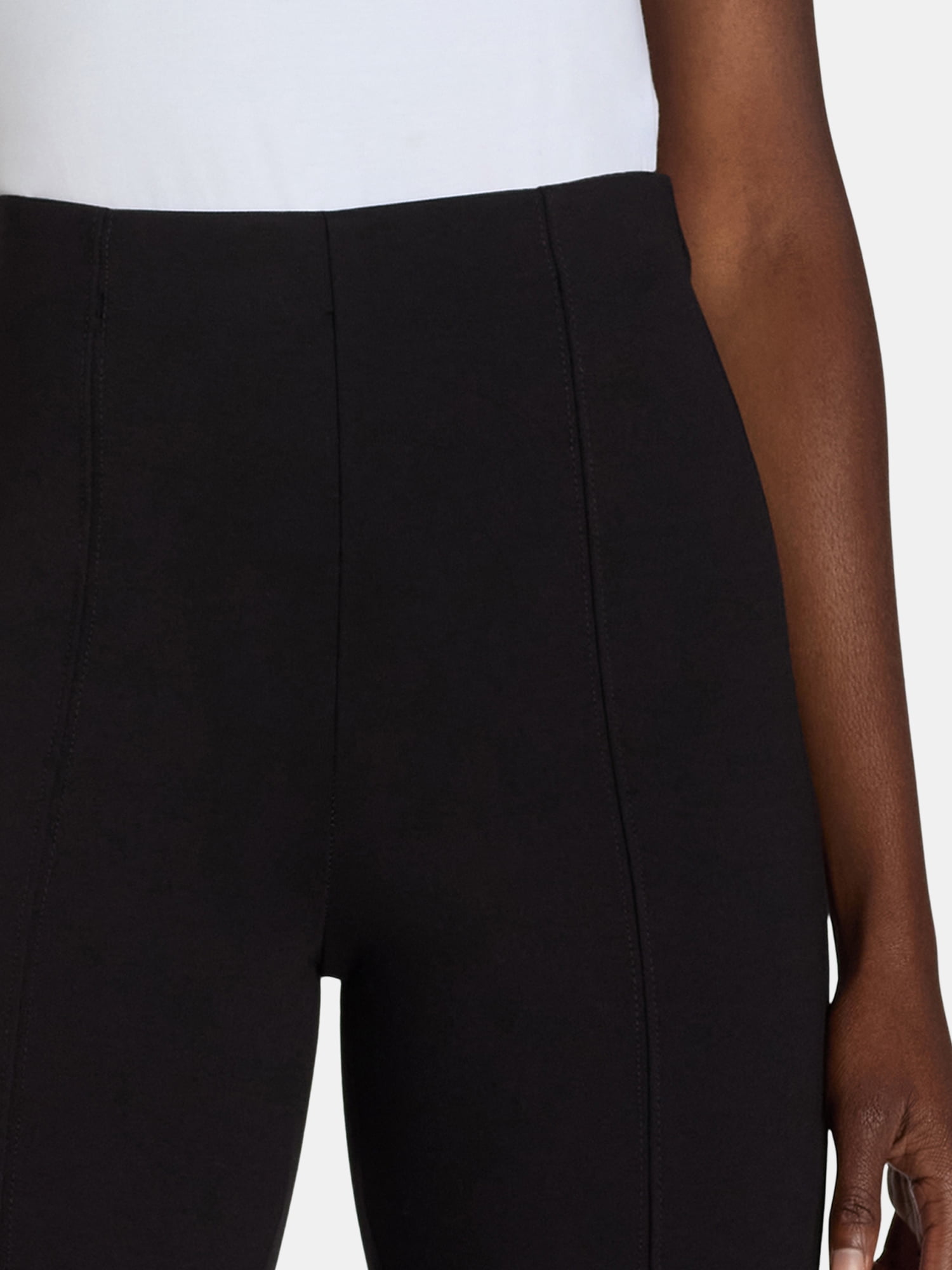 Time and Tru Women's Skinny Ponte Knit Pants, 29" Inseam, Sizes XS-XXXL