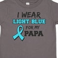 thumbnail image 4 of Inktastic I Wear Light Blue for My Papa Boys or Girls Toddler T-Shirt, 4 of 5