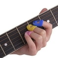 thumbnail image 2 of 6pcs Guitar Silicone Finger Fingertip Protectors for Guitar Ukulele Beginners (Random Color Delivery), 2 of 4