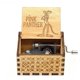 thumbnail image 1 of Manivela de mano de madera tallada antigua para niños, caja de música de Parque Jurásico de Reina, regalo de Navidad, suministro de fiesta de cumpleaños, juguete nuevo, 1 of 4