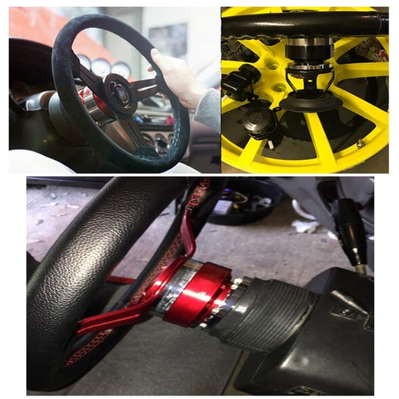 Universal Car Steering Wheel Quick Release HUB Adapter Snap Off Boss Kit US