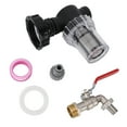 thumbnail image 2 of Adaptador De Manguera De Tanque IBC, Conector De Barril De Tonelada, Multifunción, Compacto, Sellado, Universal, Gran Flujo, Fácil De Instalar Para Exteriores, 2 of 7