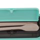 thumbnail image 4 of 304 Stainless Steel Bento Box Adult Lunch Box Single Layer Microwave Safe Portable Split Bento Box for Students Office Workers Mint Green, 4 of 4