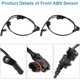 thumbnail image 3 of ABS Wheel Speed Sensor for Charger Magnum for 300 Replacement 4779246AA 4779247AA 4779244AB, 3 of 5