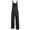 Black-XL, variant on Waterproof Cotton Ski Overalls For Men Women Windproof Snow Sports Snowboarding Pants with Adjustable Straps and Zipper