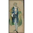 thumbnail image 3 of Plinio Codognato 9x14 Black Modern Framed Museum Art Print Titled - Yeletzki (1907), 3 of 5