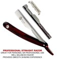 thumbnail image 4 of 10 Blades + Professional Straight Edge Barber Shaving Razor Salon Quality Cut Throat Shavette 2 PC By Krisp Beauty, 4 of 8