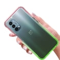 thumbnail image 4 of OnePlus Nord N200 5G Case With Built-in Screen Protector, Rosebono Hybrid Gradient Transparent Soft TPU Clear Skin Cover Case For OnePlus Nord N200 5G (Red/Green), 4 of 5