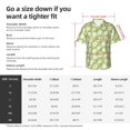 thumbnail image 5 of Susaid Daisies Flowers Print Hawaiian Shirts for Men Women,Hawaiian Summer Short-Sleeve Casual Relaxed-Fit Button-Down,Large, 5 of 7