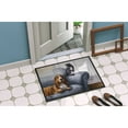 thumbnail image 4 of Basset Hound and Cat on couch Doormat 18x27, 4 of 4