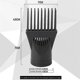 thumbnail image 4 of Salón de peluquería Secador de pelo Difusor Cubierta de viento Peine Accesorio Boquilla Plástico negro Agarre doble Diámetro de 4,2-4,5 cm (negro), 4 of 4