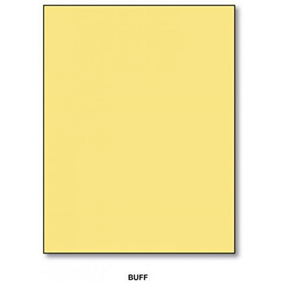 Buff 110 Index (199gsm) 8.5 X 11 Inches - Pack of 50