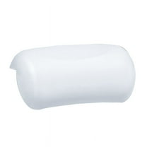 SPA Bath Pillow Non-Slip Bathtub Headrest Soft Waterproof Pillows with Suction Cups Neck Cushion White