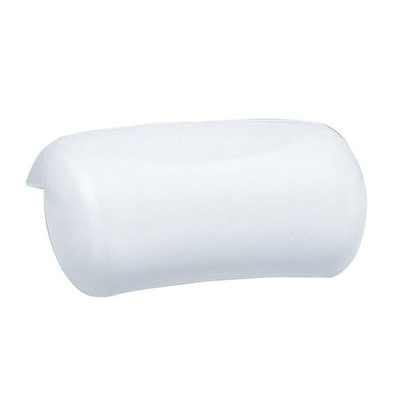 SPA Bath Pillow Non-Slip Bathtub Headrest Soft Waterproof Pillows with Suction Cups Neck Cushion White