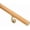 Cherry Wood Grain, variant on 3FT Modern Aluminum Handrail Set, handrails for Indoor Stairs,Deck,Slope, Wall Mounted Staircase handrails, Zink Alloy Brackets Included,Rust Free. (Anodized Silver, 3 FT)