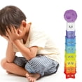thumbnail image 4 of facefd Children Rainbow Stacking Cups Toy Nesting Cups Stacking Stack and Nest Bath Water Toy for Kds No.02, 4 of 5