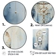 thumbnail image 3 of Designart "Blue Dreamcatcher Threads III" Dream catcher Wall Art Living Room, 3 of 7