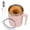 Rose Quartz 2.0, variant on Self Stirring Mug, 304 Stainless Steel  Cup, Transparent Lid | Auto Mixing for Coffee, Milk & Office Use(Rose Quartz)