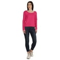 thumbnail image 2 of Inkmeso T-Shirt en Coton à Manches Longues Style de Rue Col Rond pour Femmes, 2 of 7