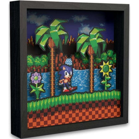 Sega Sonic the Hedgehog Idle Pose Pixel Frames (9X9)