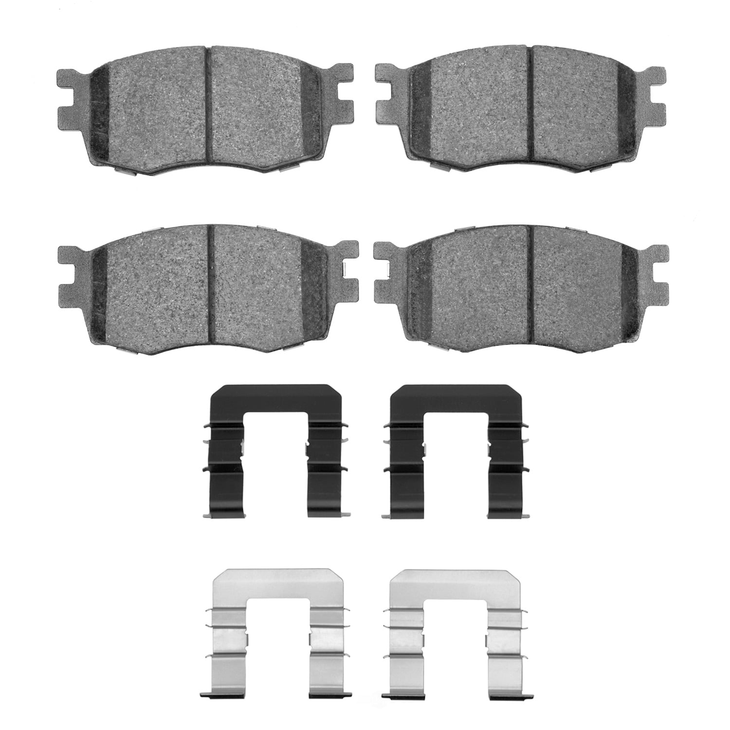 Dynamic Friction Company 1551-1156-01 DFC 5000 Advanced Brake Pads - Ceramic and Hardware Kit - OE