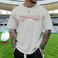 thumbnail image 2 of Sngxgn Menâs Active Crew Neck T Shirts Short Sleeve Tee(Beige,XL), 2 of 4