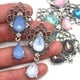 thumbnail image 2 of Jumpingount 10 piezas de colgante de diamantes de imitación para fiesta, boda, vacaciones, diadema de moda, joyería DIY para hacer encontrar artesanía Ropa, zapatos y accesorios Miscelánea Blanco Jumpingount AP016021-01, 2 of 6