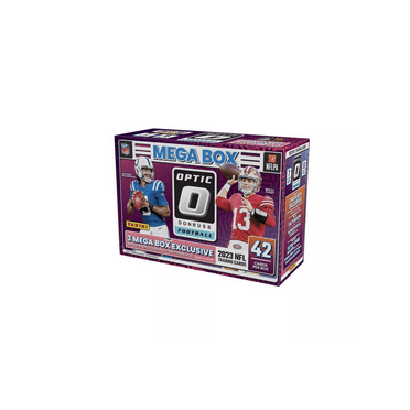 Collectible 2023 Panini Donruss Optic Football Mega Box (Green Hyper Parallels)
