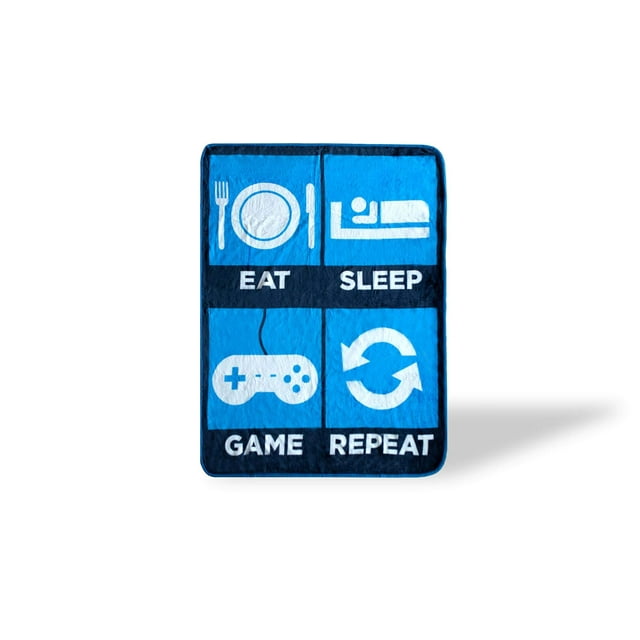 Manta polar JUST FUNKY Eat Sleep Game Repeat