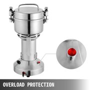 Electric Grain Grinder Powder Machine Flour Mill Electric Grain Mill For Herb Pulverizer Food Grade Stainless Steel