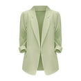 thumbnail image 6 of Yigetop Womens Blazers for Work Casual, Ladies' Spring/Autumn Casual Jacket Casual Blazers for Women Green2 2XL, 6 of 6