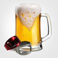 thumbnail image 3 of 4pcs Multi-function Stainless Steel Colorful Ring-Shape Opener Beer Bottle Opener Diameter 22mm, 3 of 5