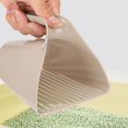thumbnail image 2 of 2 Pack Cat Litter Box Scoop Cleaning Tool Cat Toilet Plastic Scoop with Handle Light Brown, 2 of 3